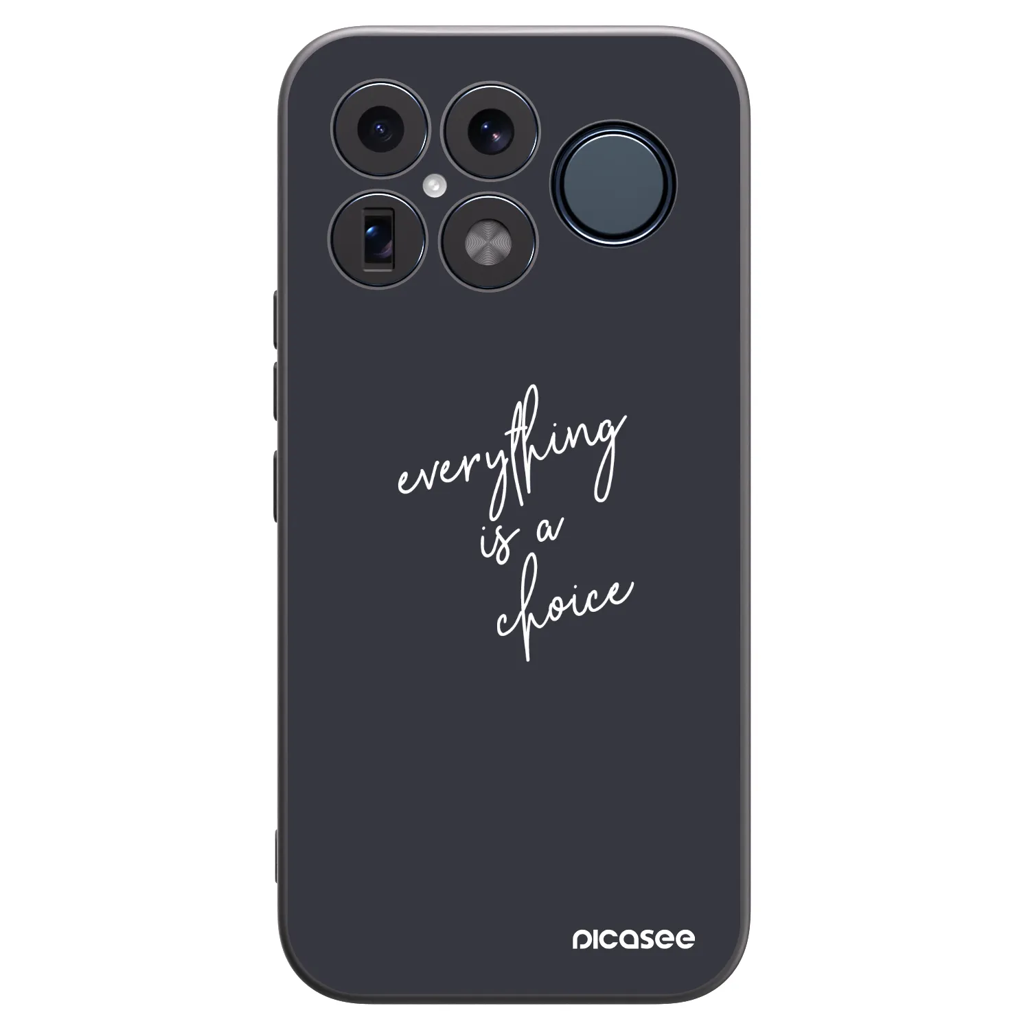 Picasee silikonový černý obal pro Xiaomi Poco F8 Ultra - Vše je na tobě