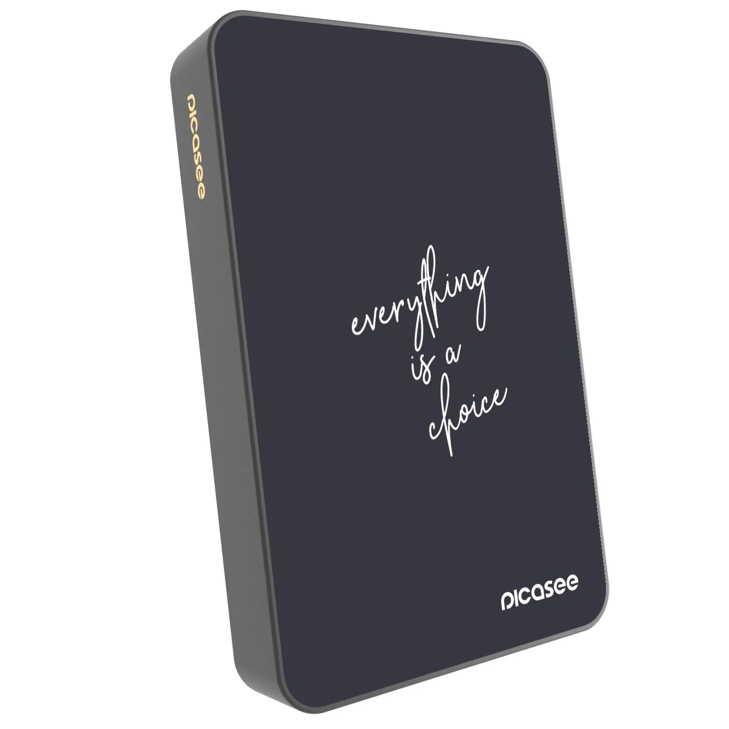 Picasee Powerbanka s MagSafe 10 000 mAh Šedá - Vše je na tobě
