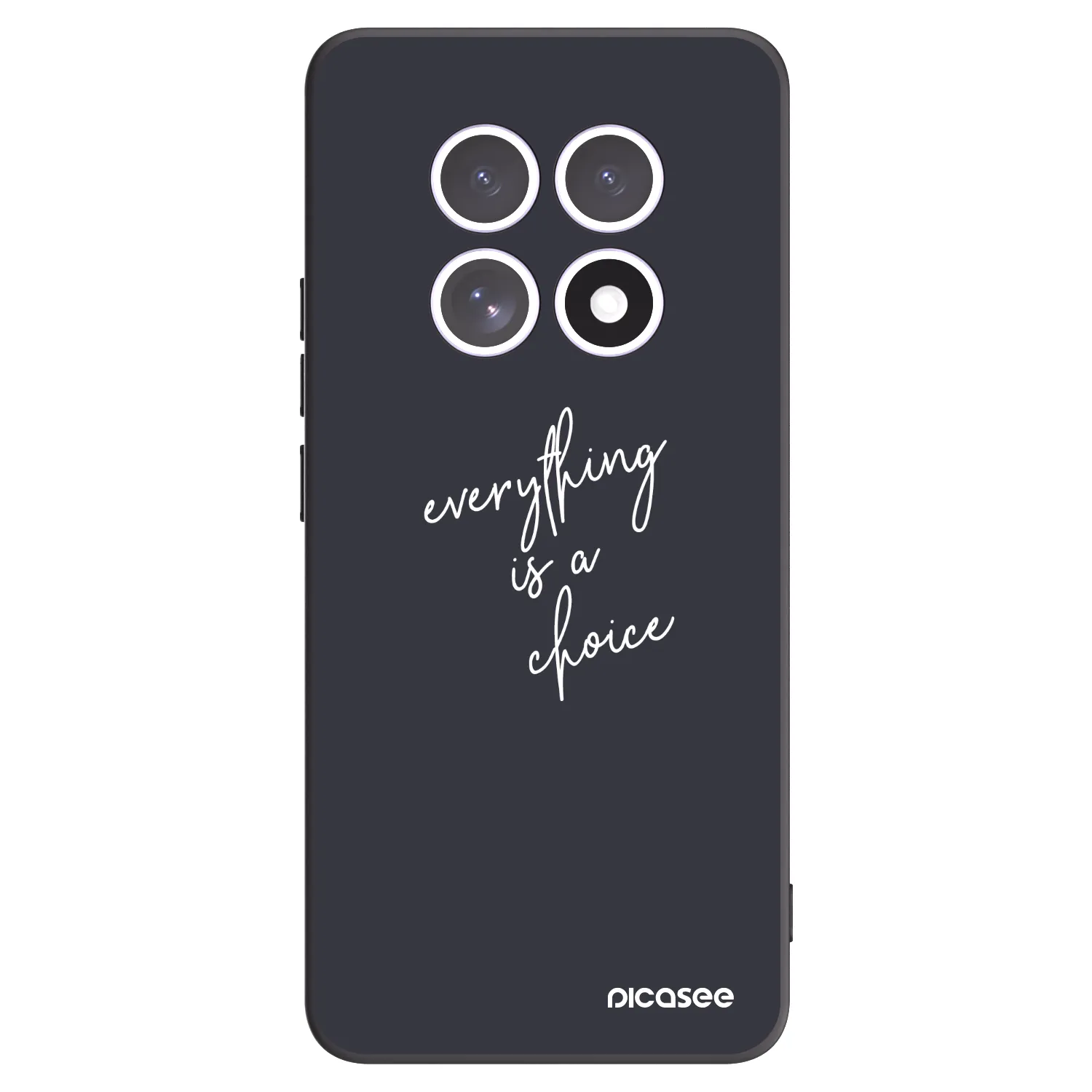 Picasee silikonový černý obal pro Xiaomi Redmi Note 15 5G - Vše je na tobě