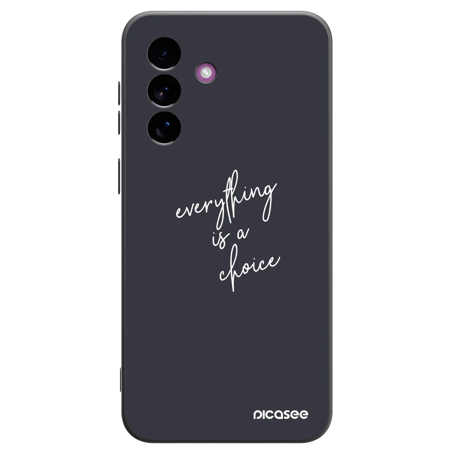 Picasee silikonový černý obal pro Samsung Galaxy A37 - Vše je na tobě