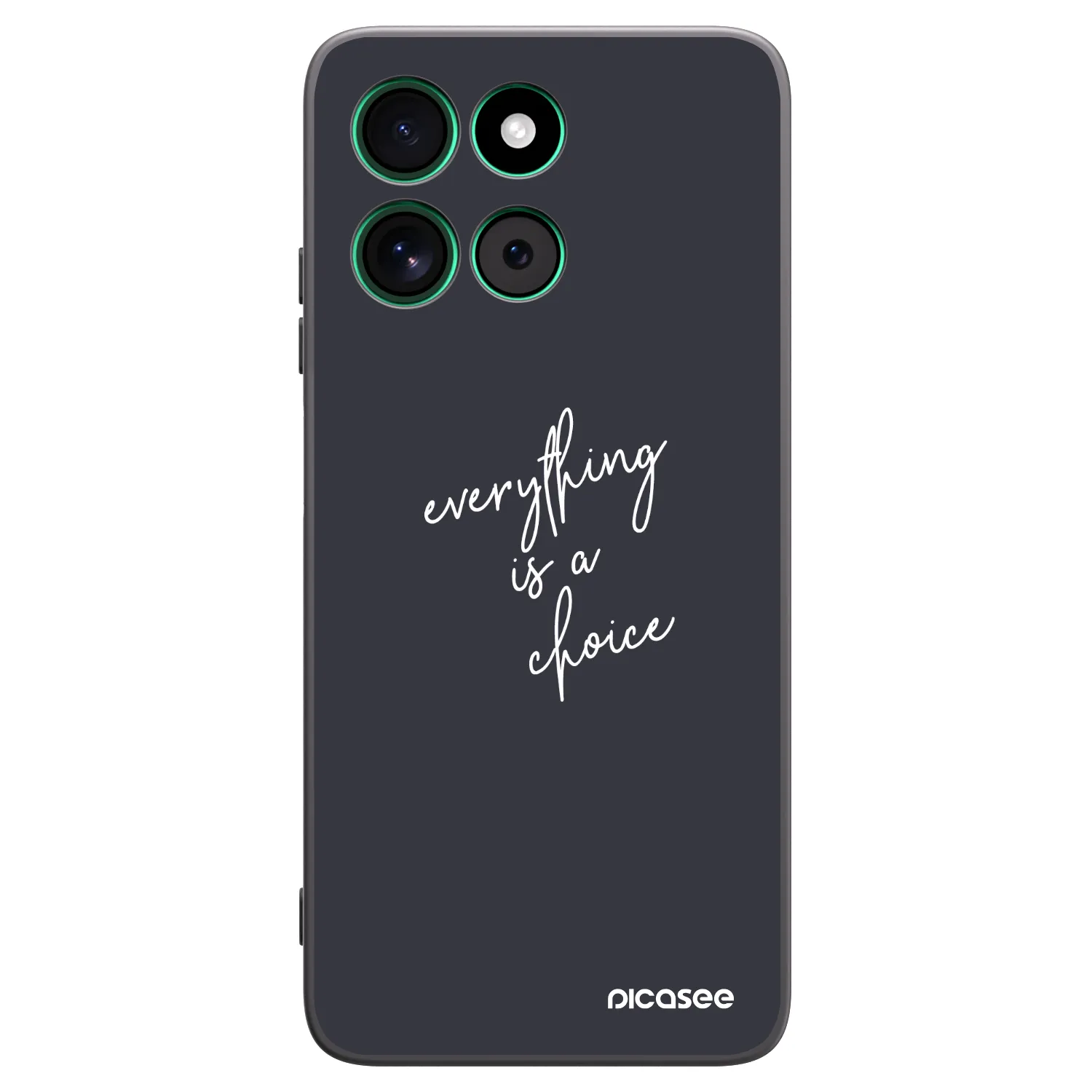 Picasee silikonový černý obal pro Motorola Moto G57 Power - Vše je na tobě