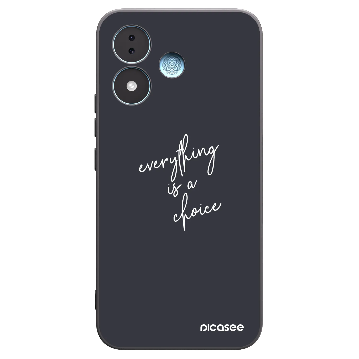 Picasee silikonový černý obal pro Xiaomi Redmi Note 17 5G - Vše je na tobě
