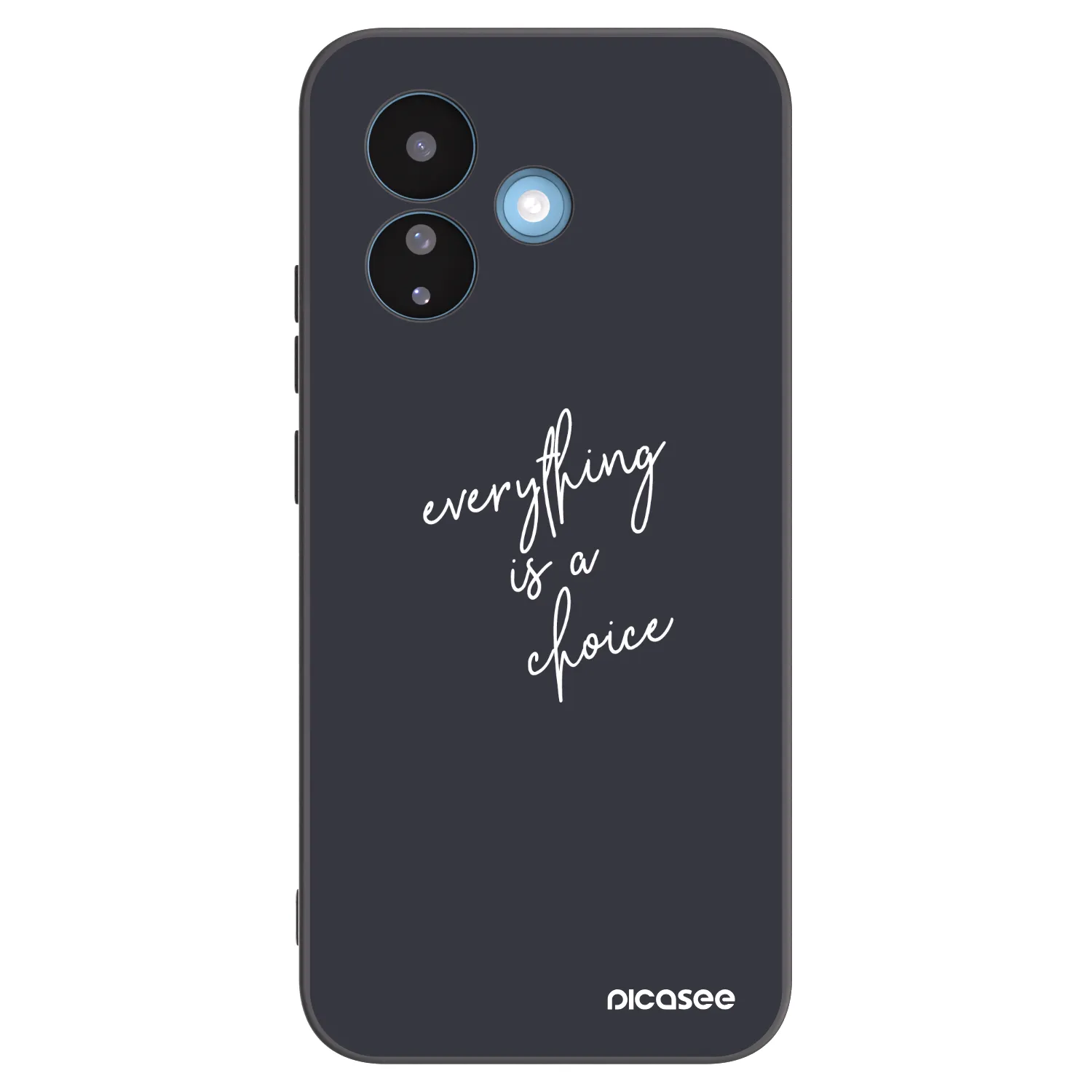 Picasee silikonový černý obal pro Xiaomi Redmi Note 17 Pro 5G - Vše je na tobě