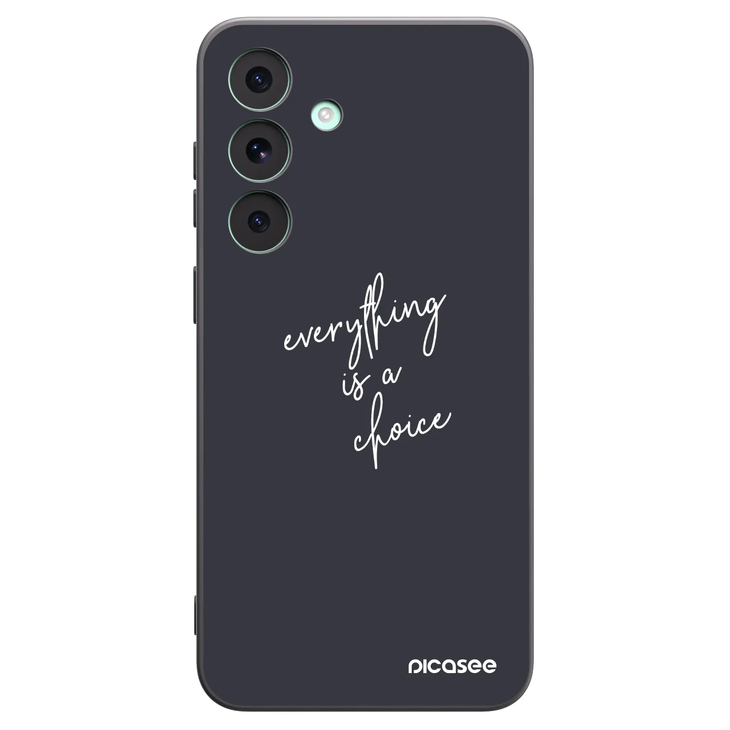 Picasee silikonový černý obal pro Samsung Galaxy S26 FE - Vše je na tobě