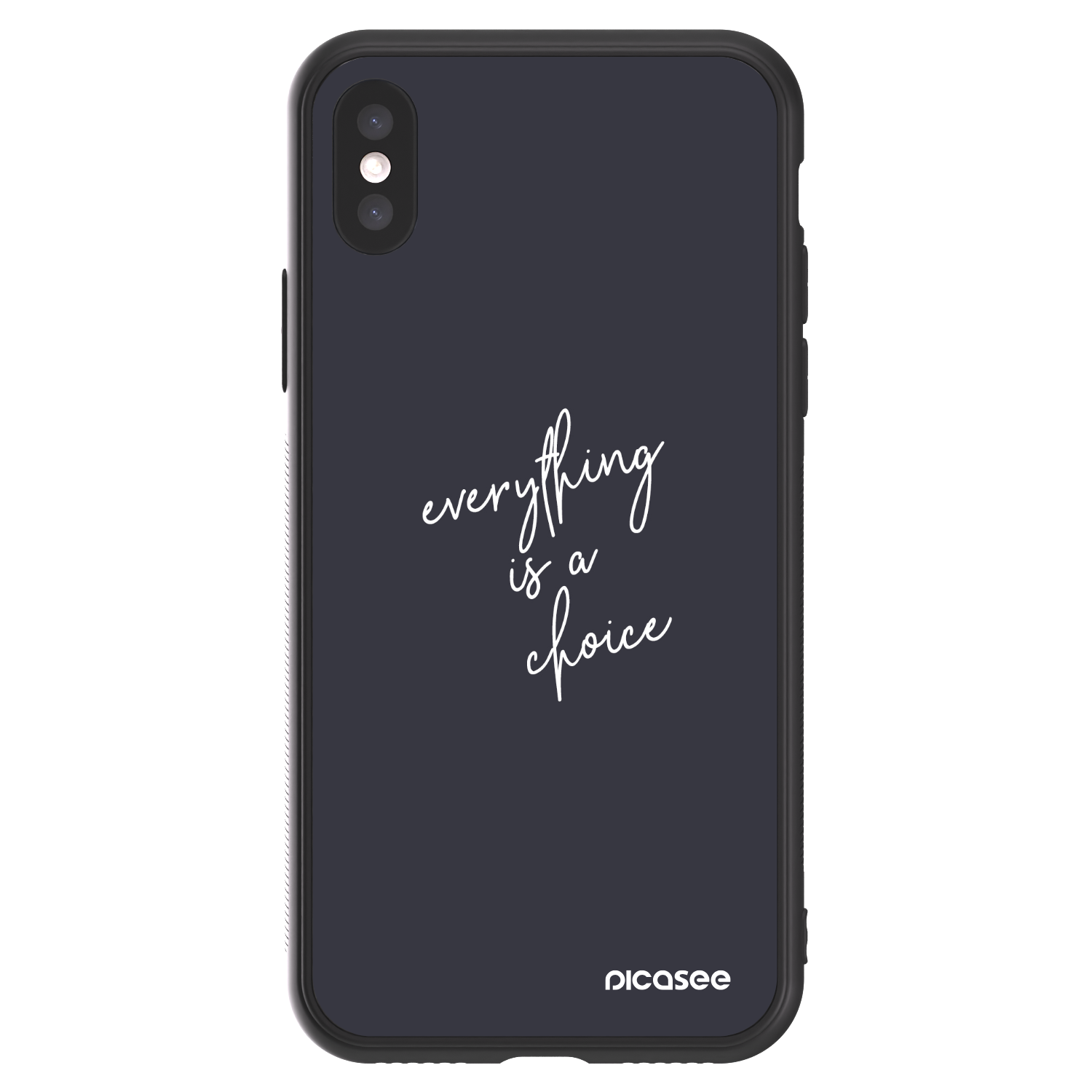 Picasee ULTIMATE CASE pro Apple iPhone X/XS - Vše je na tobě