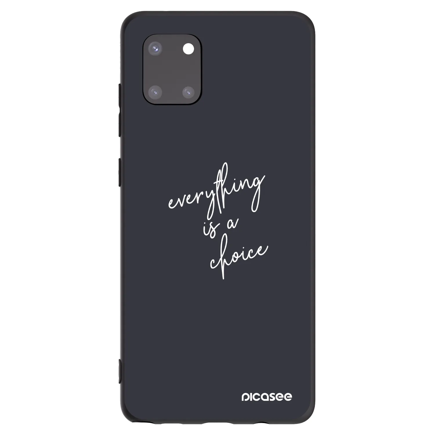 Picasee silikonový černý obal pro Samsung Galaxy Note 10 Lite N770F - Vše je na tobě