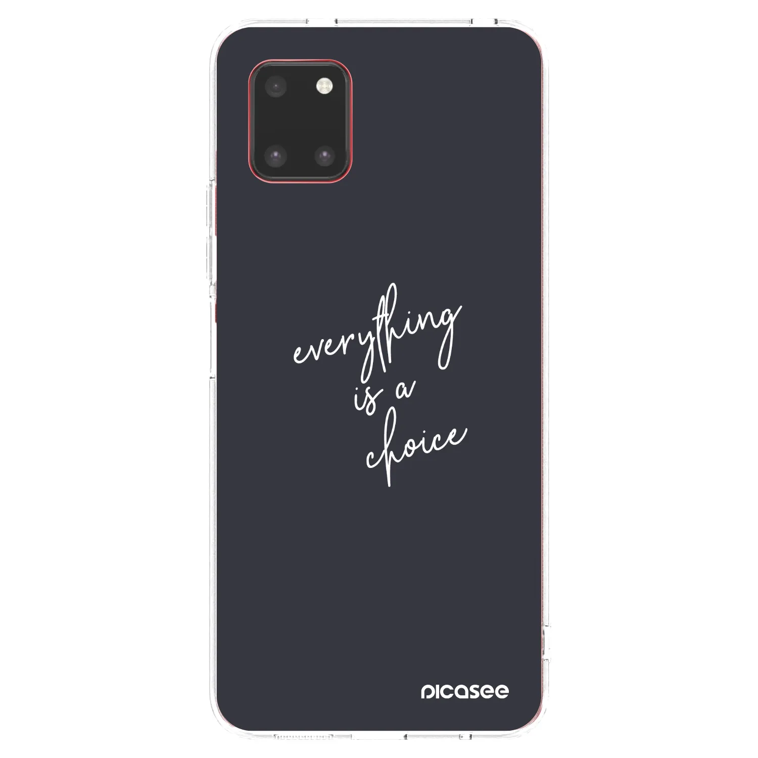 Picasee silikonový průhledný obal pro Samsung Galaxy Note 10 Lite N770F - Vše je na tobě