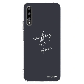 Picasee silikonový průhledný obal pro Honor 9X Pro - Vše je na tobě