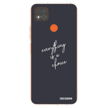 Picasee silikonový průhledný obal pro Xiaomi Redmi 9C - Vše je na tobě