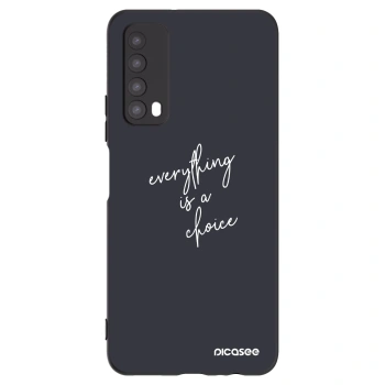 Picasee silikonový černý obal pro Huawei P Smart 2021 - Vše je na tobě