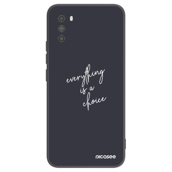 Picasee silikonový černý obal pro Xiaomi Poco M3 - Vše je na tobě