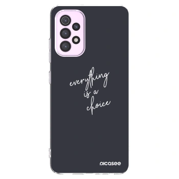 Picasee silikonový průhledný obal pro Samsung Galaxy A32 5G A326B - Vše je na tobě