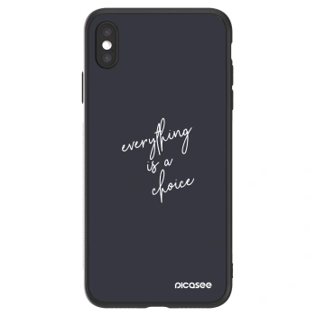 Picasee ULTIMATE CASE pro Apple iPhone XS Max - Vše je na tobě