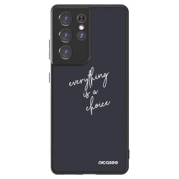 Picasee ULTIMATE CASE pro Samsung Galaxy S21 Ultra 5G G998B - Vše je na tobě