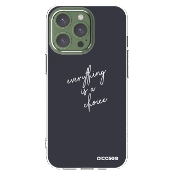 Picasee silikonový průhledný obal pro Apple iPhone 13 Pro - Vše je na tobě