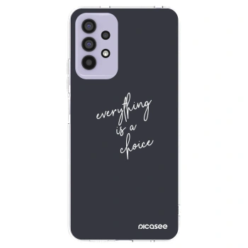 Picasee silikonový průhledný obal pro Samsung Galaxy A32 4G SM-A325F - Vše je na tobě