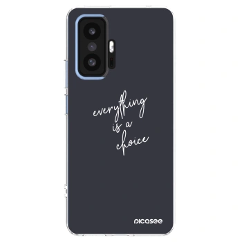 Picasee silikonový průhledný obal pro Xiaomi 11T - Vše je na tobě