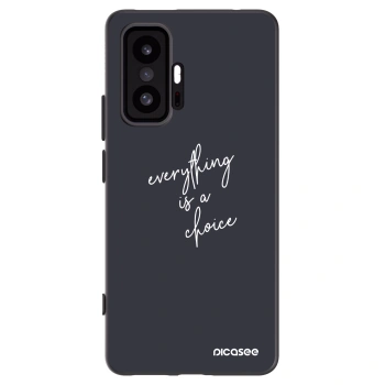 Picasee silikonový černý obal pro Xiaomi 11T - Vše je na tobě