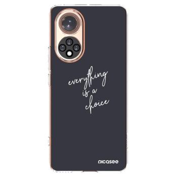 Picasee silikonový průhledný obal pro Honor 50 5G - Vše je na tobě