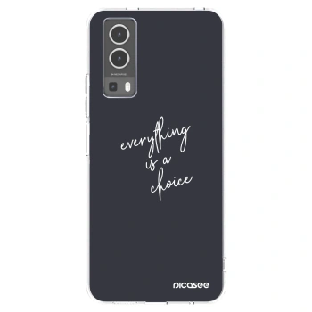 Picasee silikonový průhledný obal pro Vivo Y72 5G - Vše je na tobě