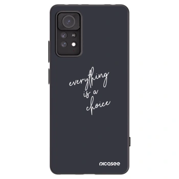 Picasee silikonový černý obal pro Xiaomi Redmi Note 11 Pro 5G - Vše je na tobě