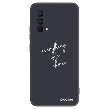 Picasee silikonový černý obal pro Realme GT Master Edition 5G - Vše je na tobě