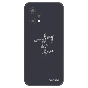 Picasee silikonový černý obal pro Realme 9 Pro 5G - Vše je na tobě