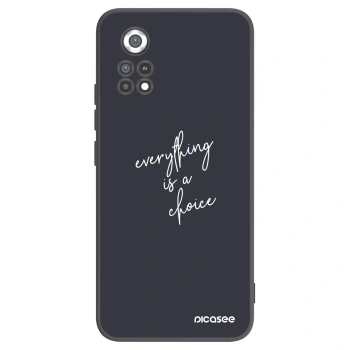 Picasee silikonový černý obal pro Xiaomi Poco X4 Pro 5G - Vše je na tobě