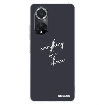 Picasee silikonový průhledný obal pro Huawei Nova 9 SE - Vše je na tobě