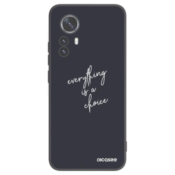 Picasee silikonový černý obal pro Xiaomi 12 Pro - Vše je na tobě