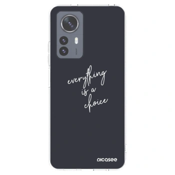 Picasee silikonový průhledný obal pro Xiaomi 12 Pro - Vše je na tobě
