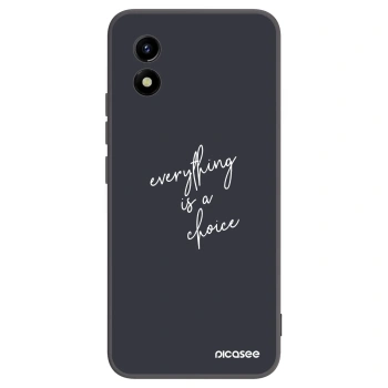 Picasee silikonový černý obal pro Vivo Y01 - Vše je na tobě