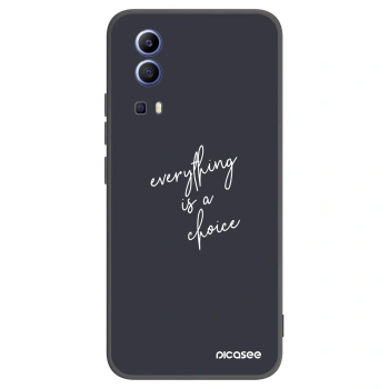 Picasee silikonový černý obal pro Vivo Y52 5G - Vše je na tobě