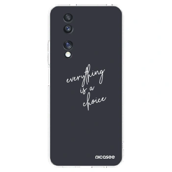 Picasee silikonový průhledný obal pro Honor 70 - Vše je na tobě