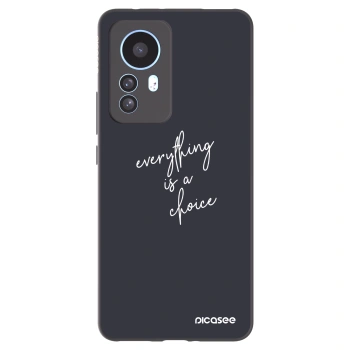 Picasee silikonový černý obal pro Xiaomi 12T Pro - Vše je na tobě