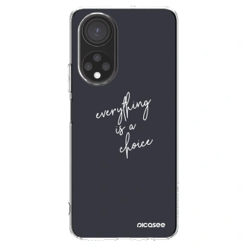 Picasee silikonový průhledný obal pro Honor X7 - Vše je na tobě