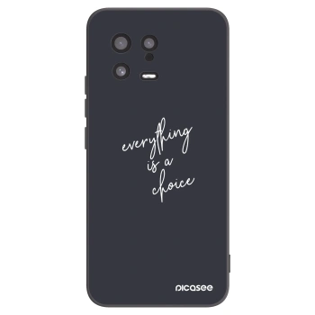 Picasee silikonový černý obal pro Xiaomi 13 - Vše je na tobě