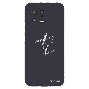 Picasee silikonový průhledný obal pro Xiaomi 13 - Vše je na tobě