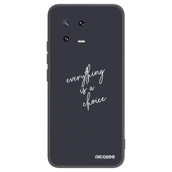 Picasee silikonový černý obal pro Xiaomi 13 Pro - Vše je na tobě