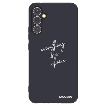 Picasee silikonový černý obal pro Samsung Galaxy A34 5G A346B - Vše je na tobě