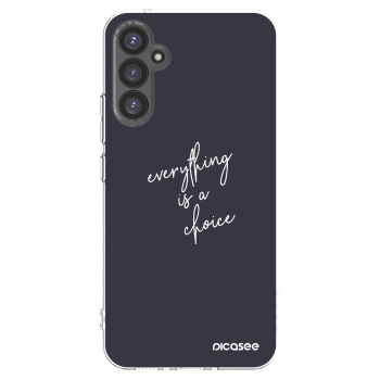 Picasee silikonový průhledný obal pro Samsung Galaxy A34 5G A346B - Vše je na tobě