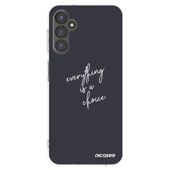 Picasee silikonový průhledný obal pro Samsung Galaxy A14 5G A146P - Vše je na tobě