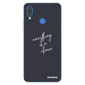 Picasee silikonový průhledný obal pro Huawei Nova 3 - Vše je na tobě