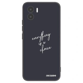 Picasee silikonový černý obal pro Xiaomi Redmi A2 - Vše je na tobě