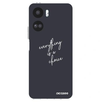 Picasee silikonový průhledný obal pro Honor 90 Lite 5G - Vše je na tobě