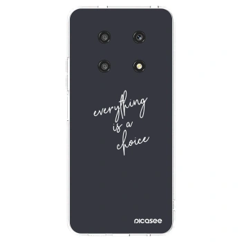 Picasee silikonový průhledný obal pro Honor Magic4 Lite 5G - Vše je na tobě