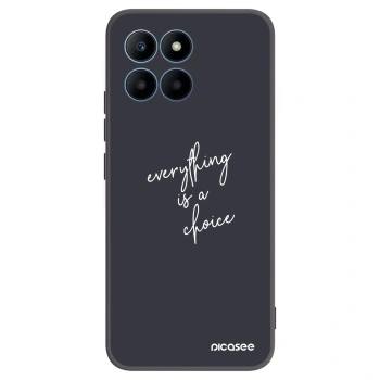 Picasee silikonový černý obal pro Honor 70 Lite - Vše je na tobě