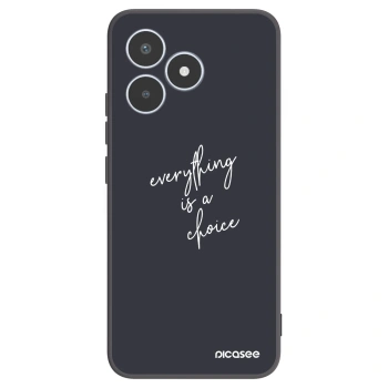 Picasee silikonový černý obal pro Realme C53 - Vše je na tobě