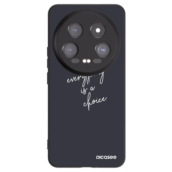 Picasee silikonový černý obal pro Xiaomi 14 Ultra - Vše je na tobě