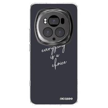 Picasee silikonový průhledný obal pro Honor Magic6 Pro - Vše je na tobě